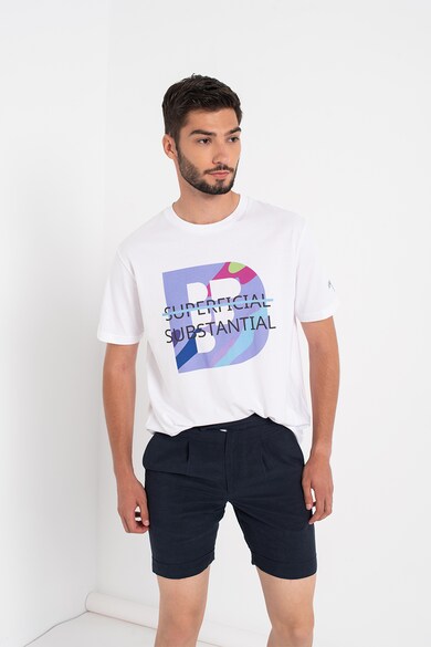 Fashion Days Tricou unisex de bumbac organic cu imprimeu grafic Femei