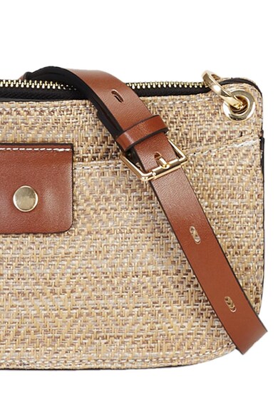 PARFOIS Geanta crossbody texturata cu garnituri de piele ecologica Femei