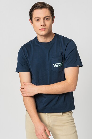 Vans Памучна тениска с лого Мъже