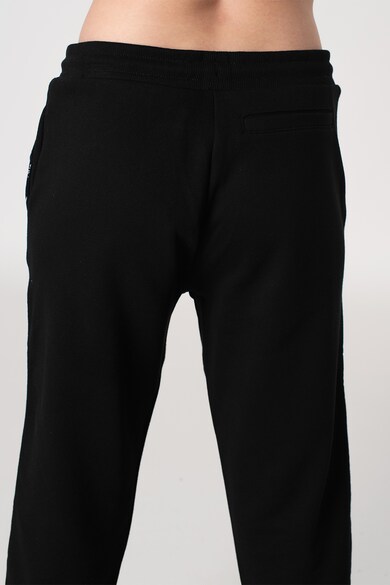 CALVIN KLEIN Pantaloni sport din bumbac organic cu benzi laterale cu logo Femei
