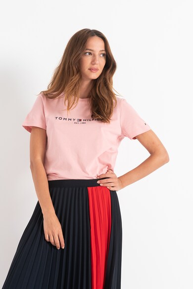 Tommy Hilfiger Tricou regular fit de bumbac organic Femei