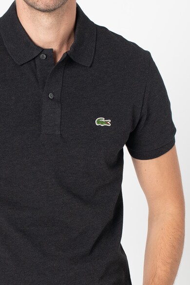 Lacoste Tricou polo slim fit de bumbac cu aspect pique Barbati