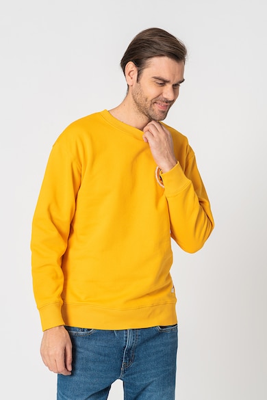 Gant Kerek nyakú logómintás pulóver férfi