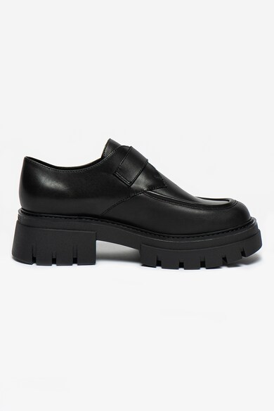 ASH Pantofi loafer de piele cu aspect masiv Lord Femei