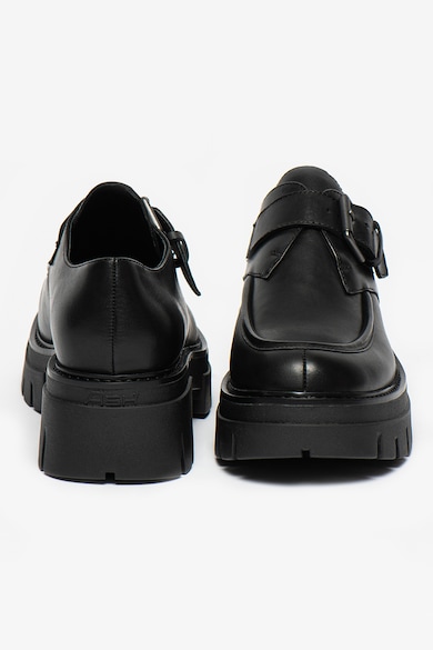 ASH Pantofi loafer de piele cu aspect masiv Lord Femei