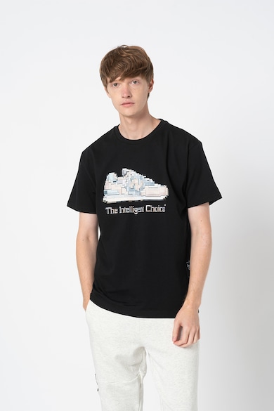 New Balance Памучна тениска с щампа Мъже