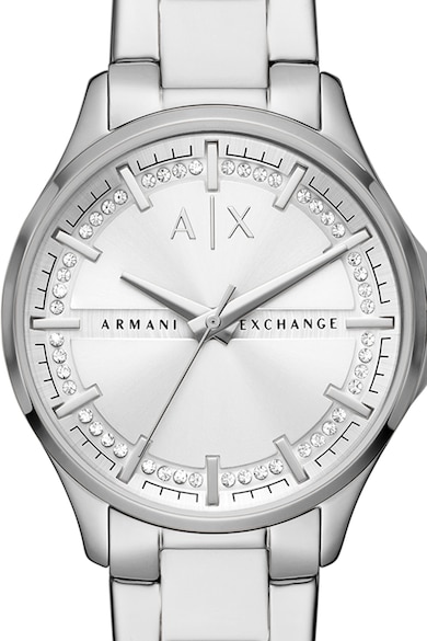 ARMANI EXCHANGE Часовник от инокс с кристали Жени
