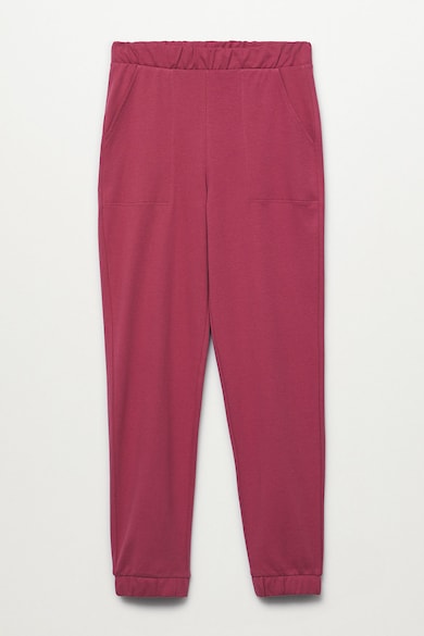 Mango Pantaloni jogger cu buzunare oblice Splong Femei