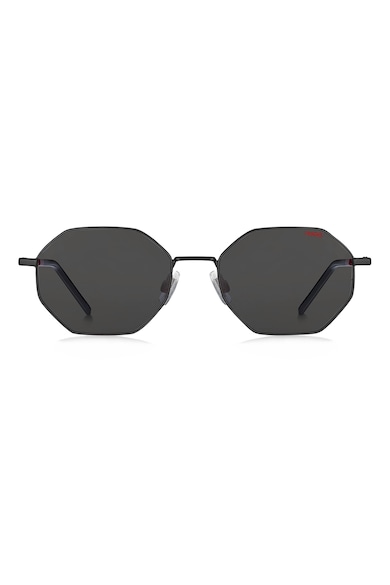 HUGO Шестоъгълни слънчеви очила с метална рамка Мъже