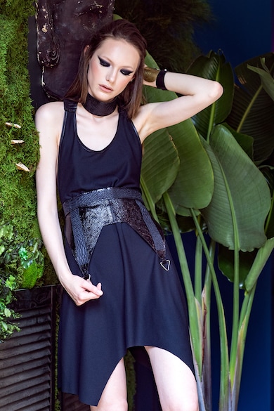 A&S Negulescu ANKA ruha,  fekete, polieszter női