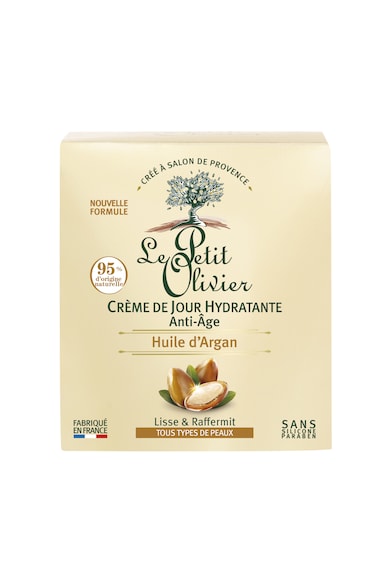 Le Petit Olivier öregedés elleni bőrápoló krém argán olajjal, 50 ml női