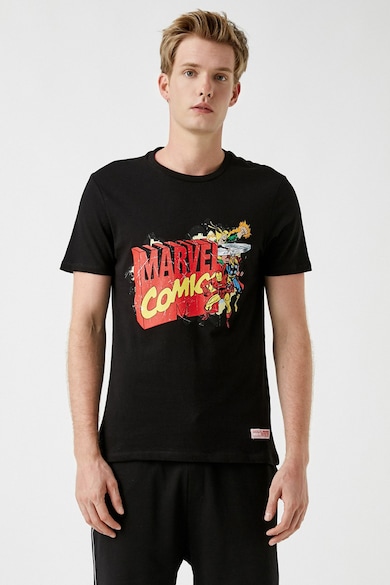 KOTON Tricou cu licenta Marvel Comics Barbati