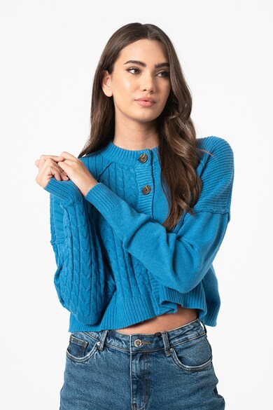 Noisy May Cardigan crop cu maneci cazute Katie Femei