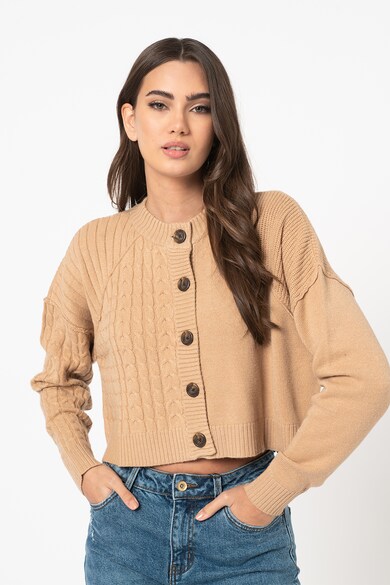 Noisy May Cardigan crop cu maneci cazute Katie Femei