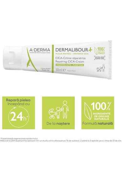 A-Derma Crema  Dermalibour+ Cica pentru piele iritata Femei