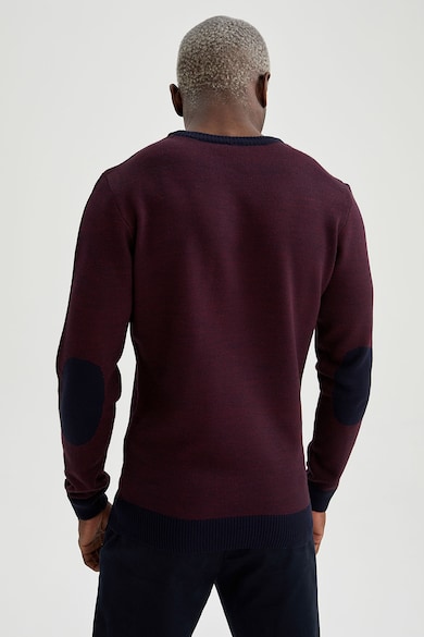 DeFacto Пуловер с апликирани лакти Мъже