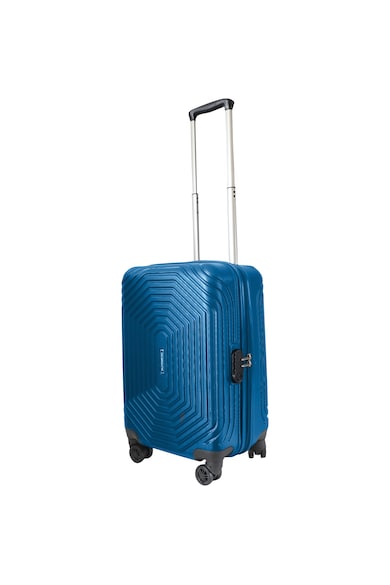 Kring INVICTUS Gurulós bőrönd szett, 3 darab, ABS, S+M+L, Kék férfi
