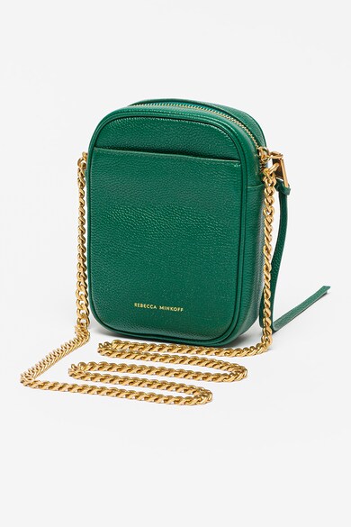 Rebecca Minkoff Geanta crossbody de piele cu bareta din lant Lou Femei