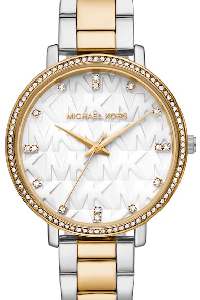 Michael Kors Кварцов часовник с декоративни камъни Жени