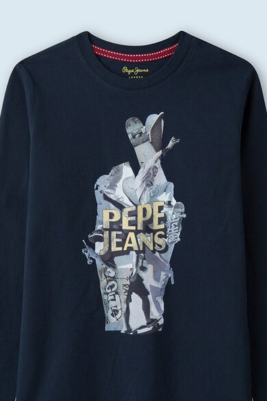 Pepe Jeans London Bluza cu imprimeu grafic Baieti