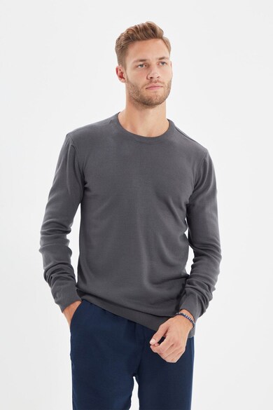 Trendyol Вталени пуловери с овално деколте - 2 броя Мъже