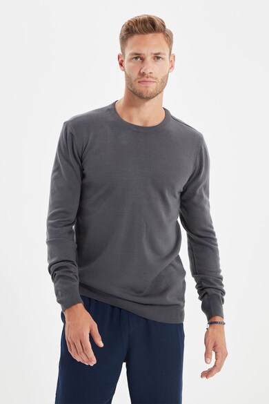 Trendyol Вталени пуловери с овално деколте - 2 броя Мъже