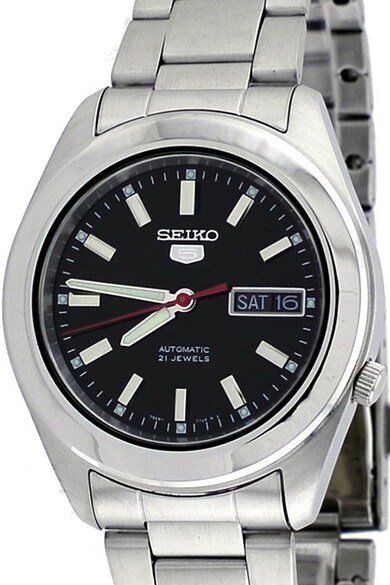 Seiko Автоматичен часовник с верижка от инокс Мъже