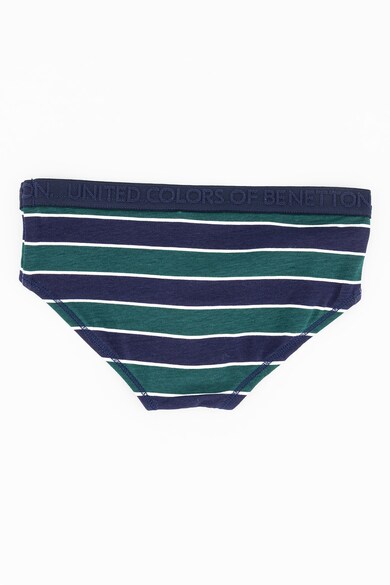 United Colors of Benetton Underwear Set de chiloti cu banda logo elastica in talie, 2 perechi Baieti