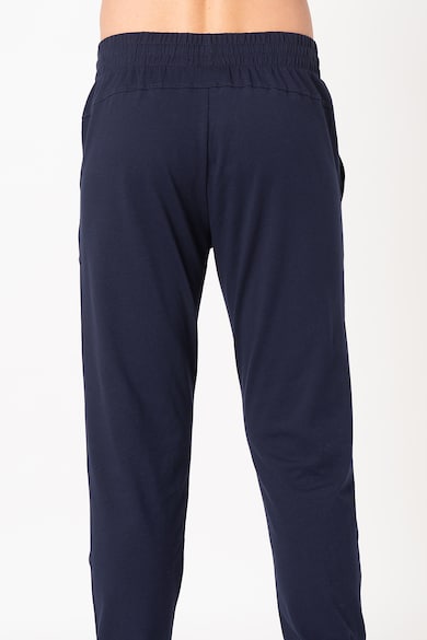 Diadora Pantaloni sport de bumbac organic cu logo Core Barbati