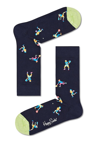 Happy Socks Hosszú szárú uniszex mintás zokni szett - 3 pár férfi