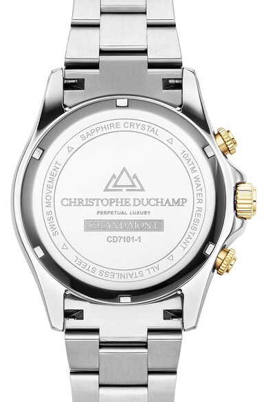 Christophe Duchamp Иноксов часовник с хронограф Мъже