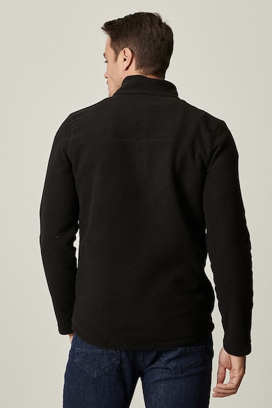 AC&Co Спортна блуза от микро полар с цепка с цип, Черна Мъже