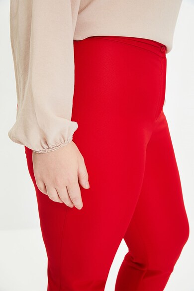 Trendyol Pantaloni crop cu talie inalta Femei