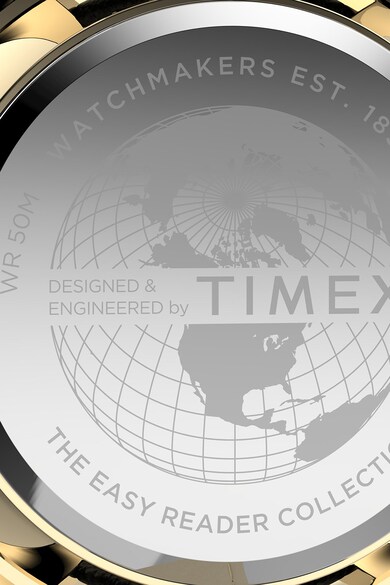 Timex Часовник Easy Reader® с кожена каишка и хронограф - 40 мм Мъже