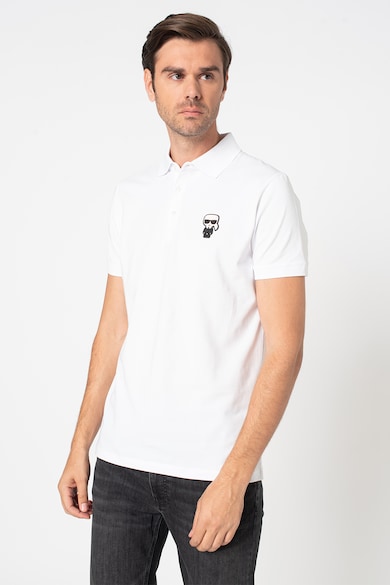 Karl Lagerfeld Tricou polo cu logo Barbati