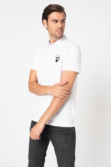 Karl Lagerfeld Tricou polo cu logo Barbati