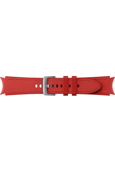 Samsung Каишка Smartwatch  Hybrid Leather Band за Galaxy Watch4 20mm S/M, Red Жени