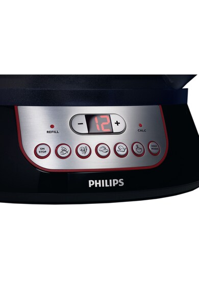 Philips Aparat de gatit cu aburi  HD9140/91, 900 W, Timer, Display Digital, Negru Femei