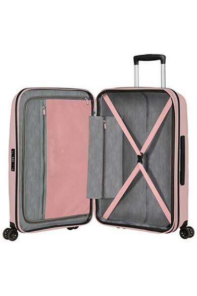 American Tourister Troler  Bon-Air-Dlx, Flori-de-cires, 45 x 27 x 66 cm Femei