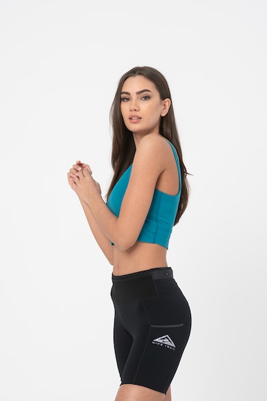Nike Luxa Yoga kerek nyakú crop top női