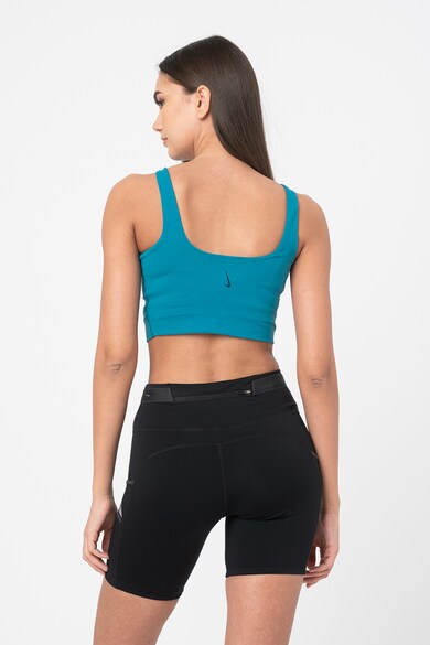 Nike Luxa Yoga kerek nyakú crop top női