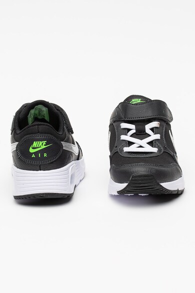 Nike Pantofi sport cu detalii de piele si inchidere velcro Air Max Baieti