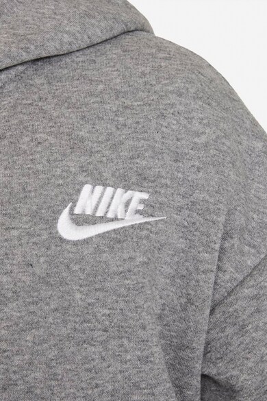 Nike Club kapucnis pulóver hímzett logóval Lány