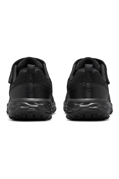 Nike Pantofi sport cu insertii din plasa si velcro Revolution 6 Baieti