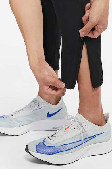Nike Pantaloni crop cu slituri cu fermoar si tehnologie Dri-FIT, pentru alergare Barbati