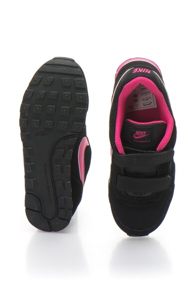 Nike Pantofi sport de piele peliculizata cu insertii de plasa Runner 2 Fete