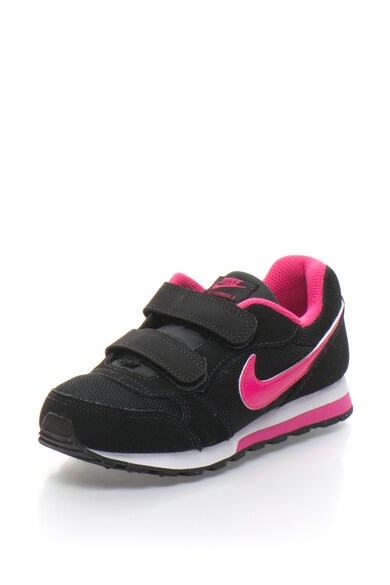 Nike Pantofi sport de piele peliculizata cu insertii de plasa Runner 2 Fete