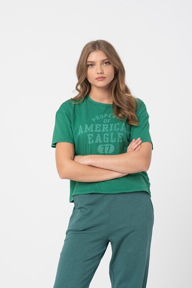 American Eagle Tricou cu maneci cazute Femei