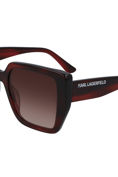 Karl Lagerfeld Nagyméretű szögletes napszemüveg logós részletekkel női