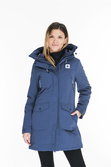 Fundango Geaca parka cu buzunare multiple Dixie Femei